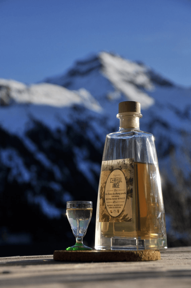 Liqueur de cerfeuil anisé 40%vol - De 10 à 70cl
