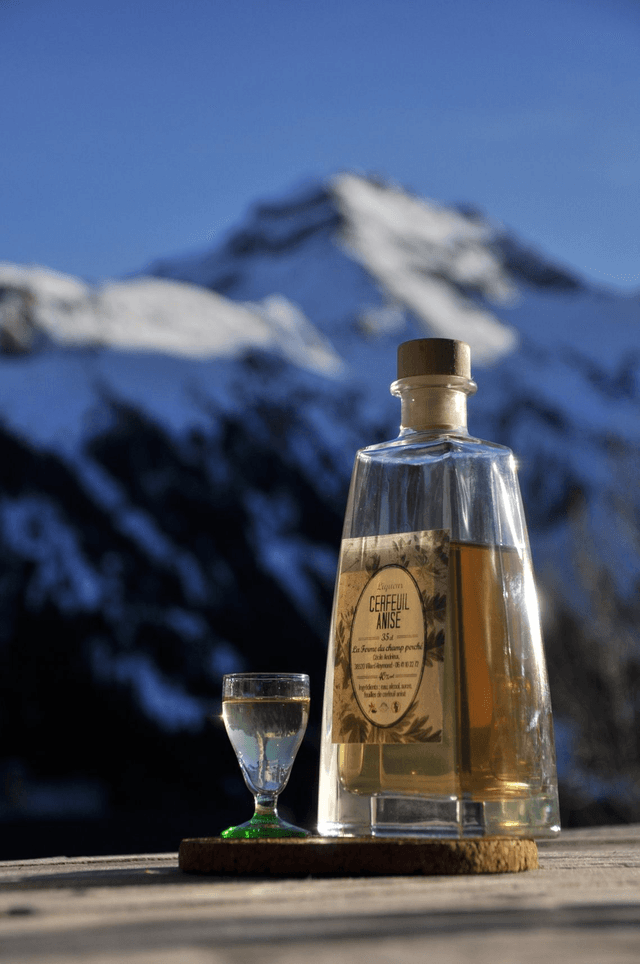 Liqueur de cerfeuil anisé 40%vol - De 10 à 70cl